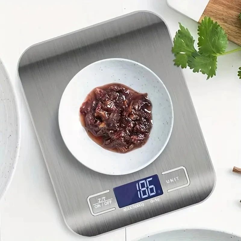 Smart Home Utensils - 10kg 5kg/1g Electronic Digital Kitchen Scale