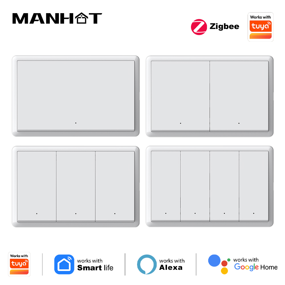 Smart Home Matter - Manhot Smart zigbee Switch No Neutral