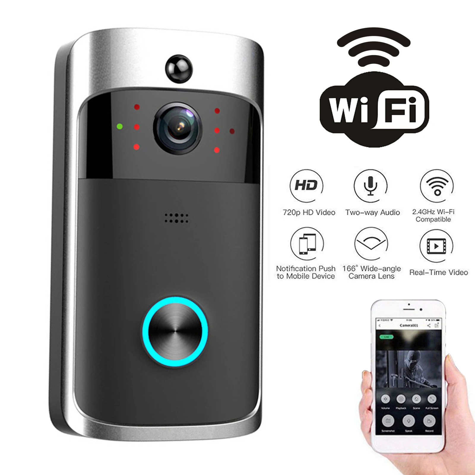 Smart Home Cctv - 2026 NEW V5 Video Door Bell