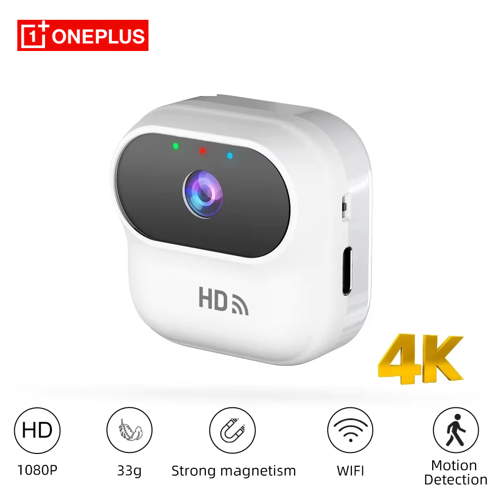 Smart Home Cctv - Oneplus 4k HD Mini Camera WiFi