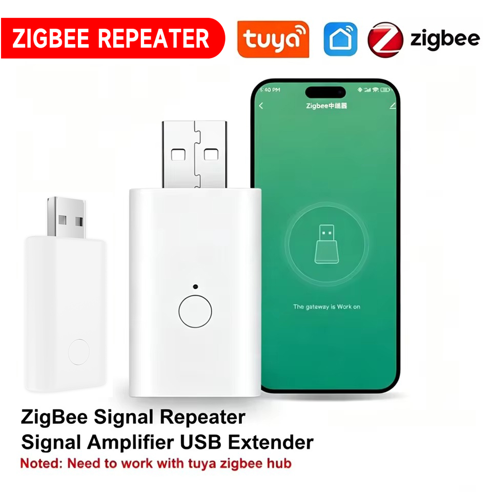 Smart Home Theater - Tuya ZigBee Signal Repeater USB Amplifier