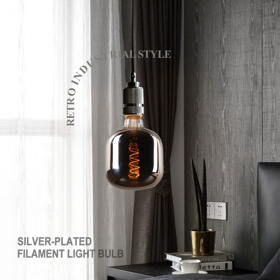 Smart Home Retrofit - E27 5W LED Filament Bulb Warm
