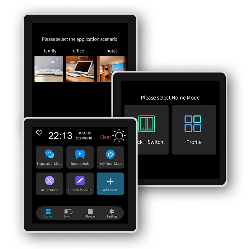 Smart Wall Socket - FUERS 4 Inch Touch Screen Multi-functional