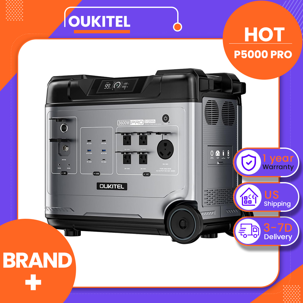 Smart Home Ac - OUKITEL P5000 Pro Portable Power Station,