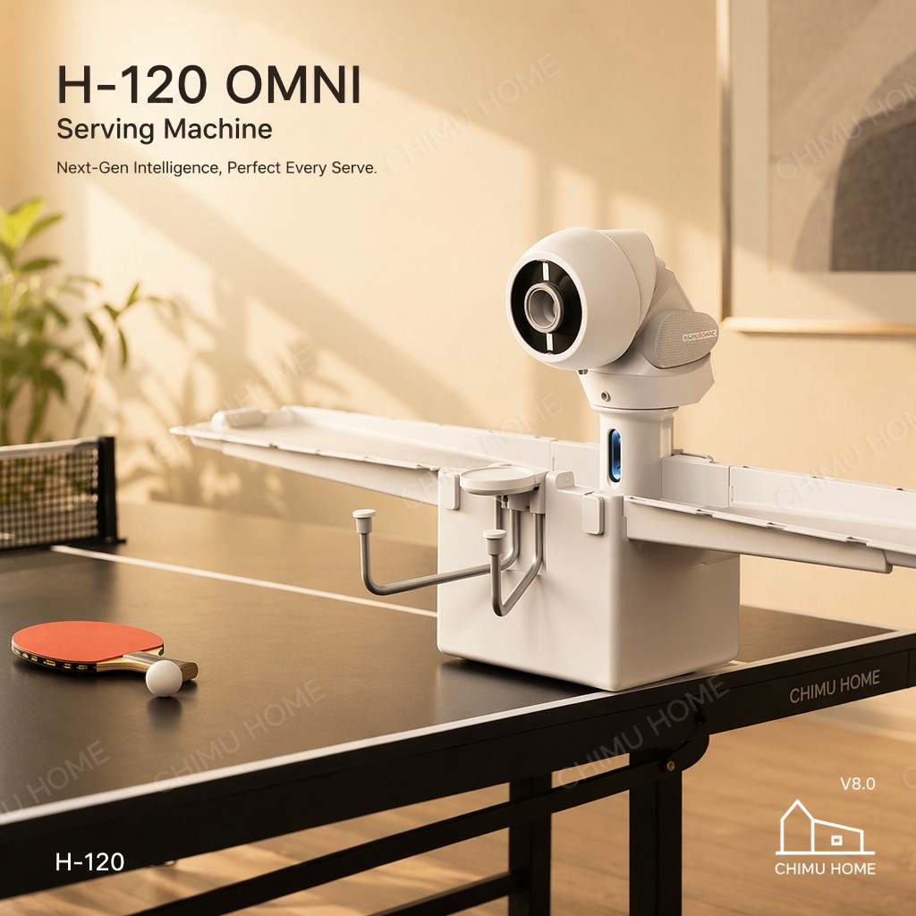 Smart Home Trainer - 【CHIMU HOME】OMNI Smart Table Tennis Serving