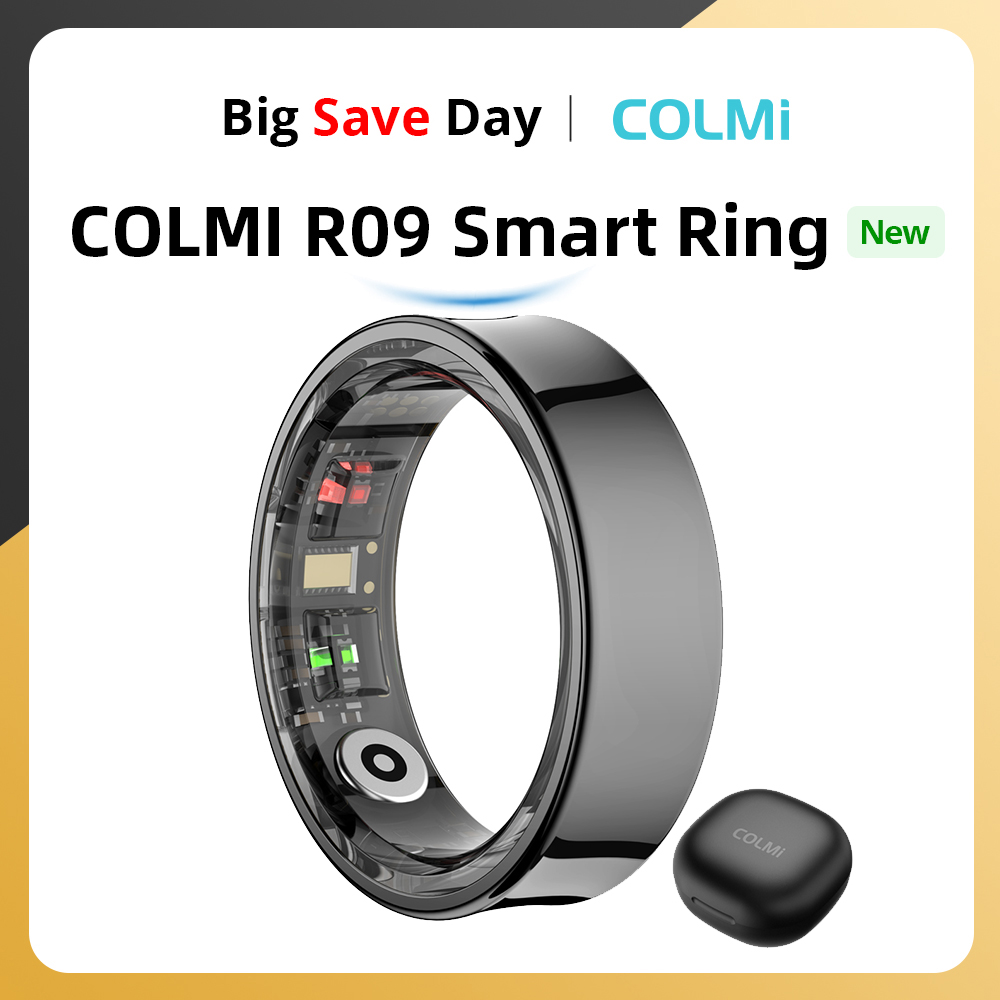 2024 COLMI R09 Smart Ring Men  - Smart Home Trainer recension och pris