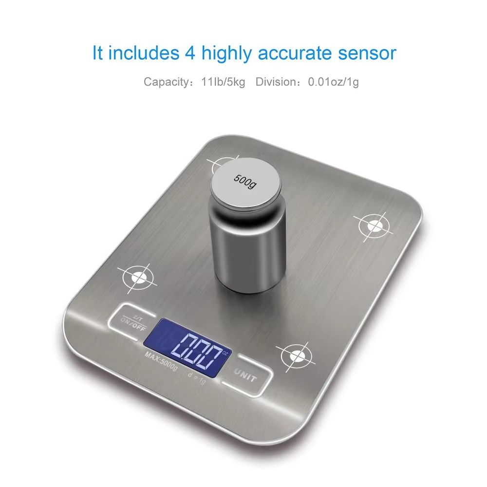 10kg 5kg/1g Electronic Digital - Smart Home Utensils recension och pris