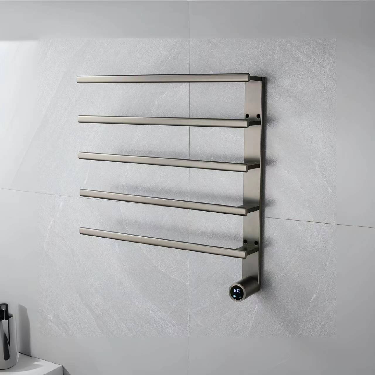 Smart Heated Towel Rack, Brush - Smart Home Hotel recension och pris