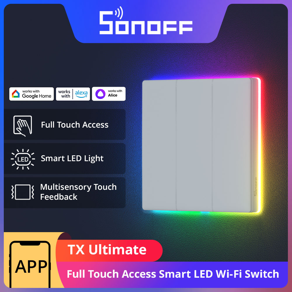 SONOFF TX Ultimate Smart WiFi  - Alexa Compatible Bulb recension och pris