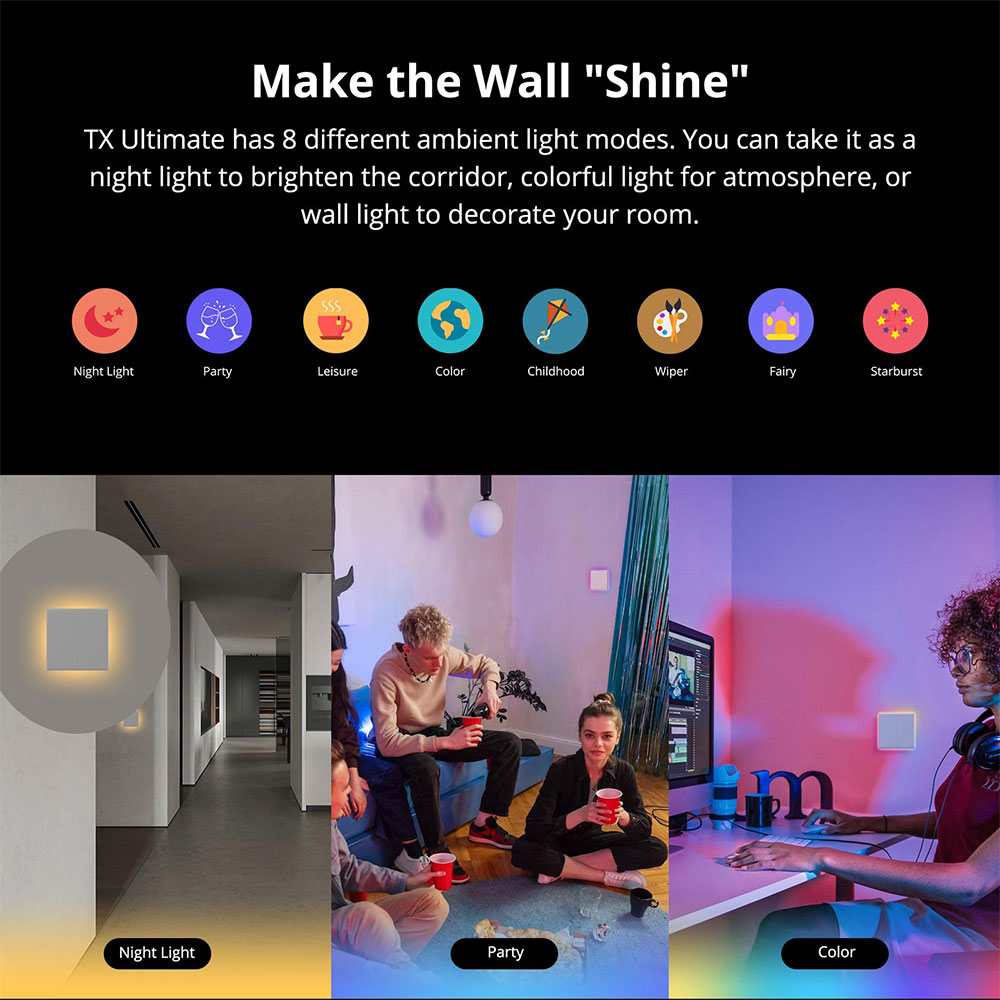 SONOFF TX Ultimate Smart WiFi  - Alexa Compatible Bulb recension och pris