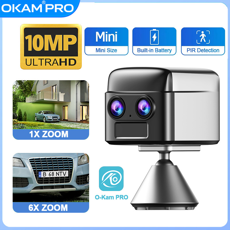 OKAM PRO WIFI MINI Dual-Lens H - Smart Home Battery Camera Ezviz recension och pris