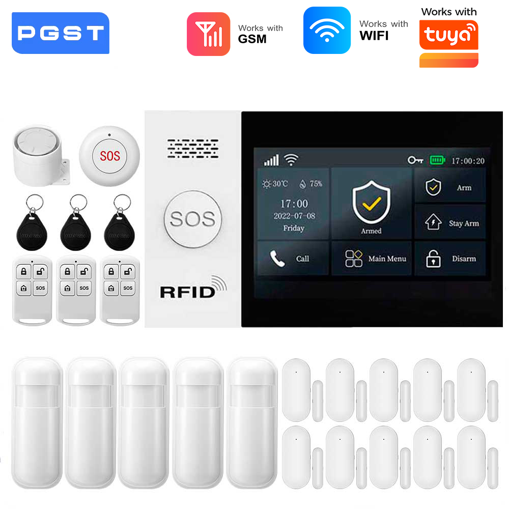 2.4G WIFI Smart GSM Alarm Syst - Smart Home Ecosystems recension och pris