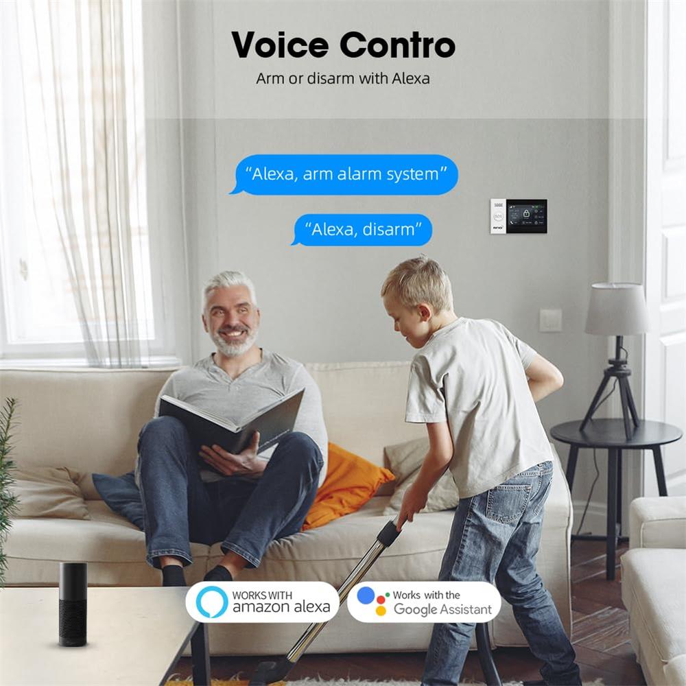 2.4G WIFI Smart GSM Alarm Syst - Smart Home Ecosystems recension och pris