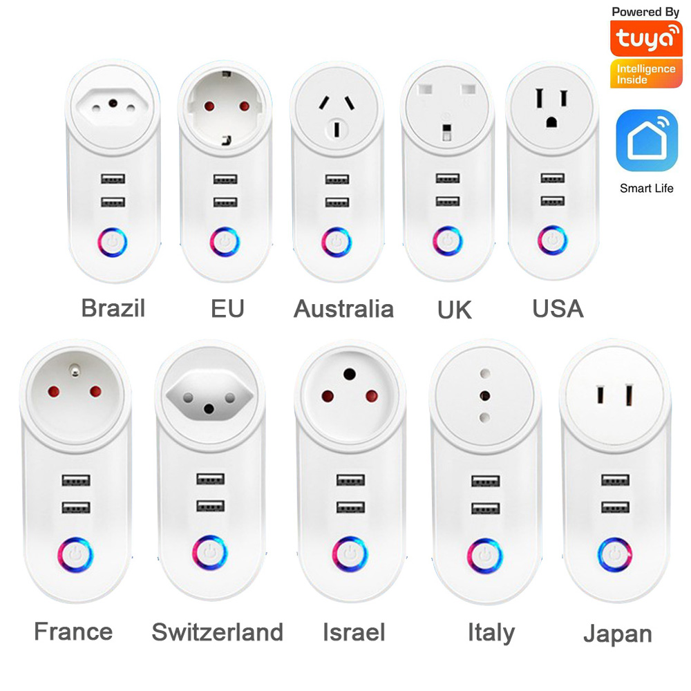 1Pcs 2.4G WIFI Power Plug With - Smart Home Energy Management recension och pris