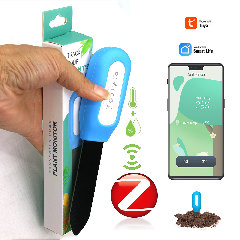 Smart Zigbee Soil Sensor for H - Smart Home Devices recension och pris