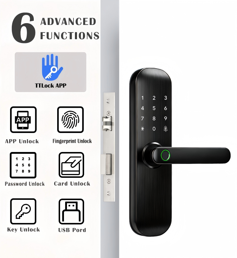 TTLock Bluetooth APP Smart Fin - Smart Home Hotel recension och pris
