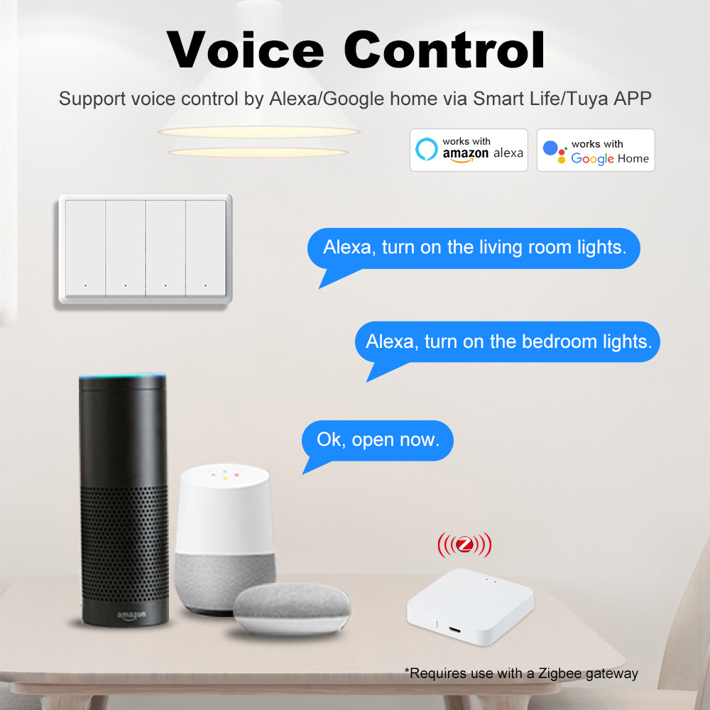 Manhot Smart zigbee Switch No  - Smart Home Matter recension och pris