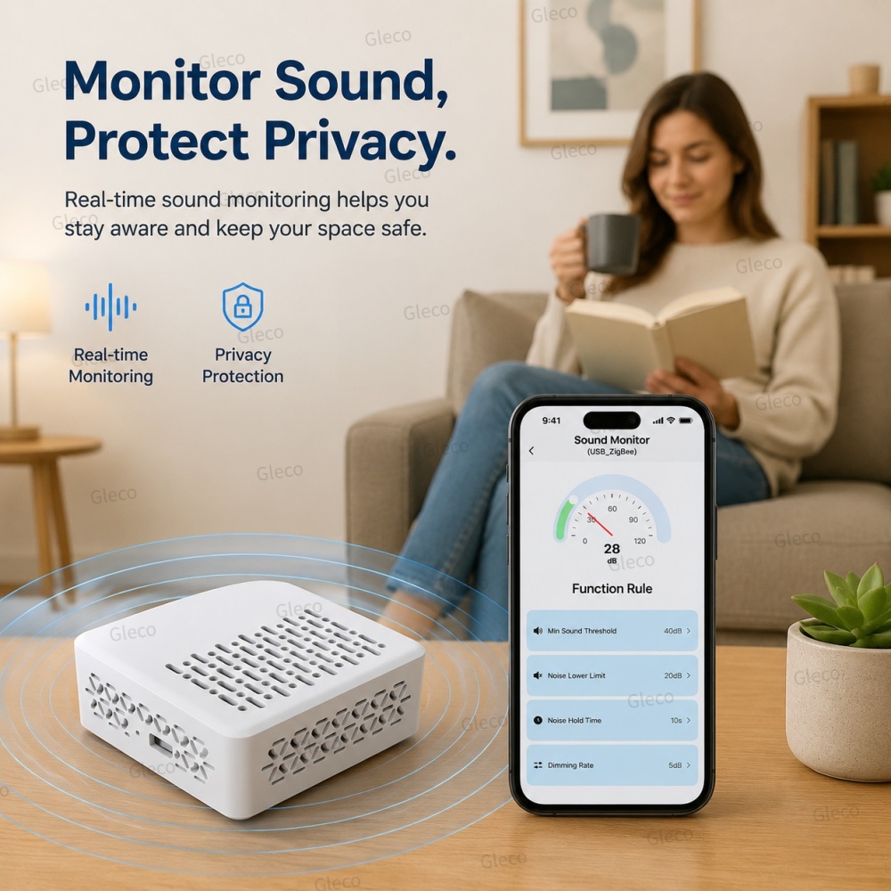 Wifi/Zigbee Noise Decibel Mete - Smart Home Theater recension och pris