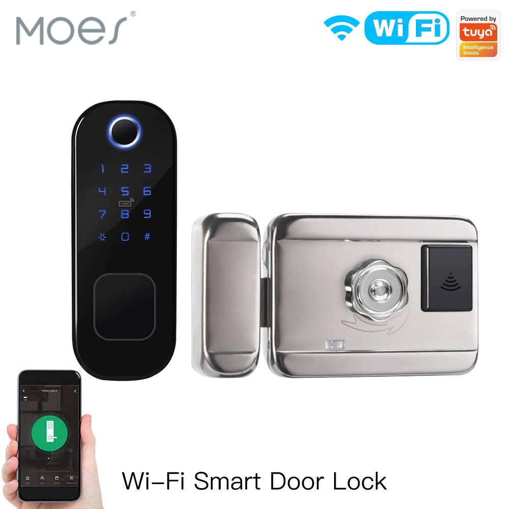MOES WiFi Tuya Smart Lock Door - Smart Home Hotel recension och pris
