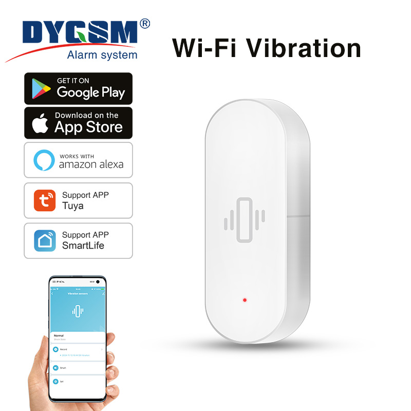 Tuya WiFi Vibration Sensor, Se - Smart Home Living recension och pris
