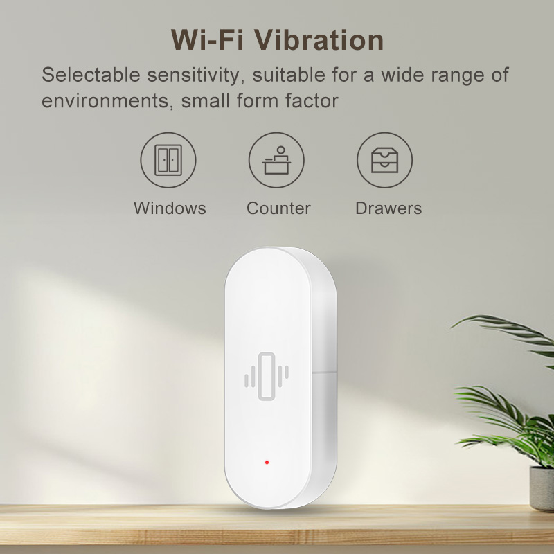 Tuya WiFi Vibration Sensor, Se - Smart Home Living recension och pris