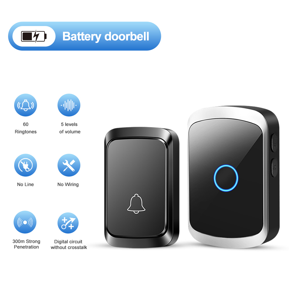 Smart Wireless Doorbell Door C - Smart Home Theater recension och pris