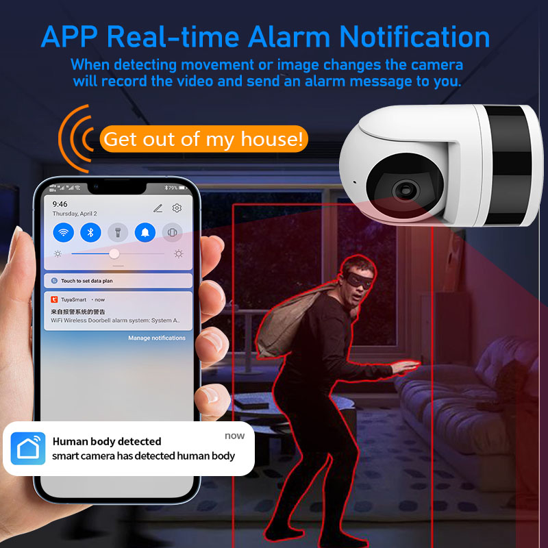 Tuya WiFi Security Camera 4MP  - Smart Home Battery Camera Ezviz recension och pris
