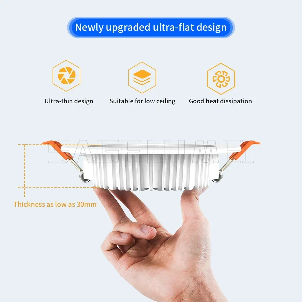 ZigBee3.0 LED Ultra-thin Downl - Alexa Compatible Bulb recension och pris