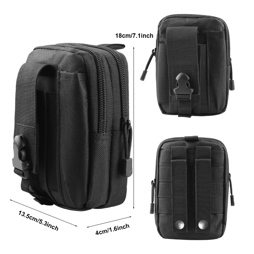 Tactical Waist Pouch Molle Wai - Smart Home Devices recension och pris