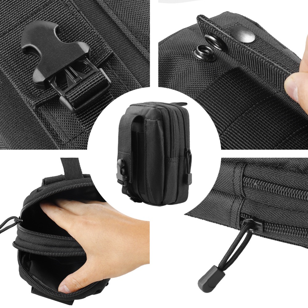 Tactical Waist Pouch Molle Wai - Smart Home Devices recension och pris