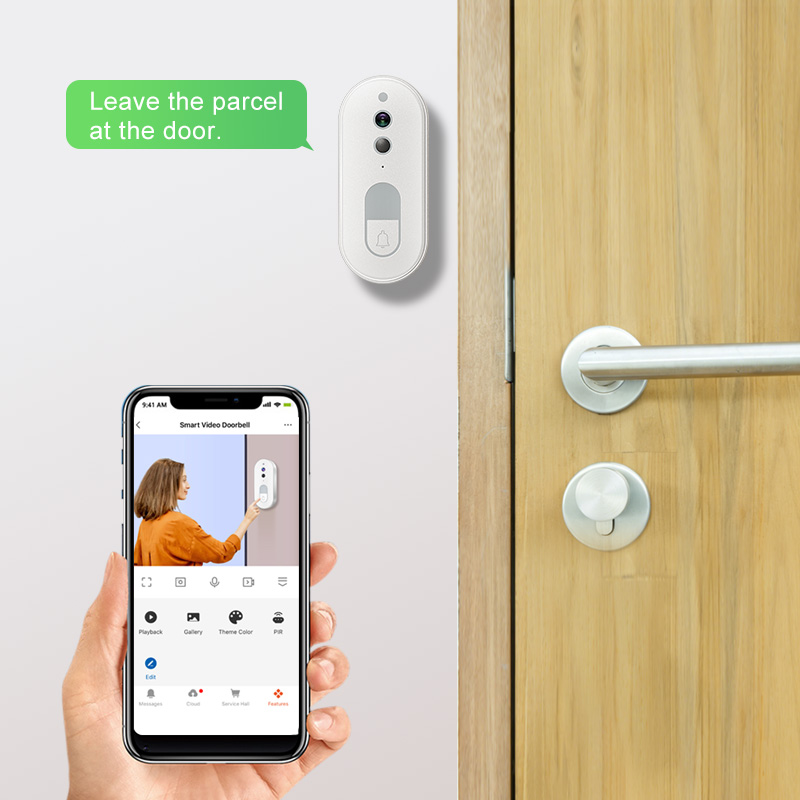 Tuya Smart Video Doorbell Wire - Smart Home Cctv recension och pris