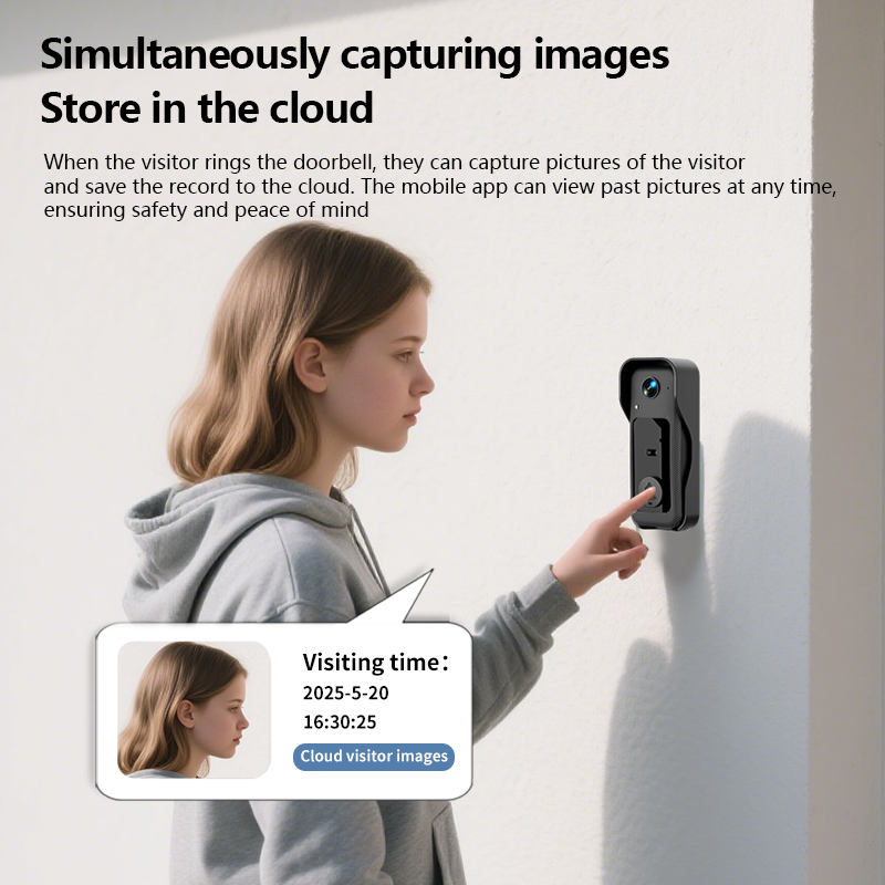 Smart Video Doorbell Camera, W - Smart Home Cctv recension och pris