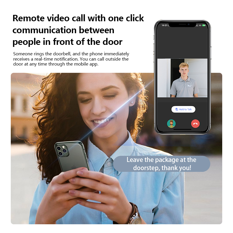 Smart Video Doorbell Camera, W - Smart Home Cctv recension och pris