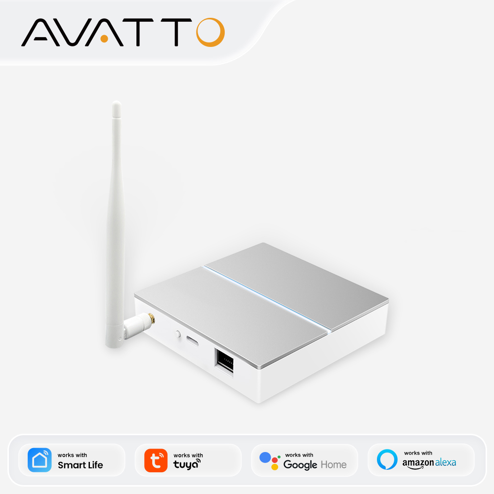 AVATTO Tuya ZigBee Gateway wit - Smart Home Bridge recension och pris