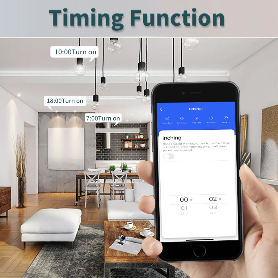 16A/20A Tuya WiFi Smart Switch - Alexa Compatible Bulb recension och pris