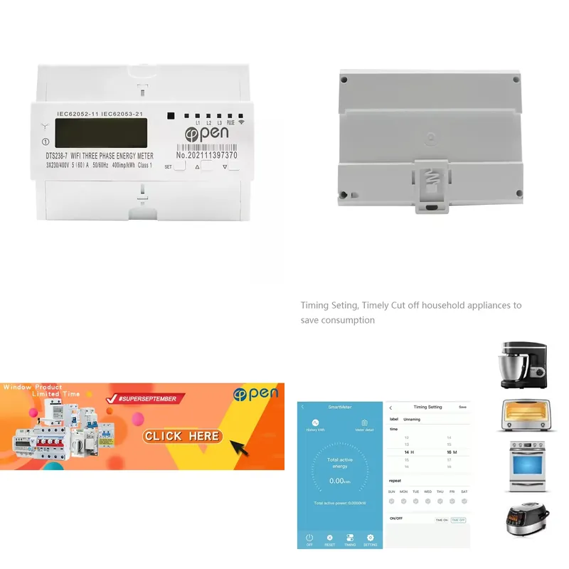 APP 220V 400V Over Under Volta - Smart Home Energy recension och pris