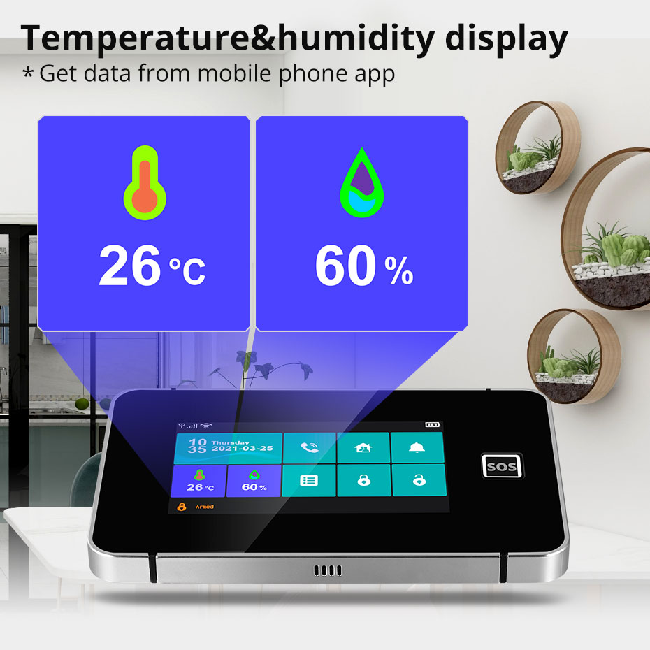 KERUI G60B WIFI GSM Alarm Syst - Smart Home Ecosystems recension och pris