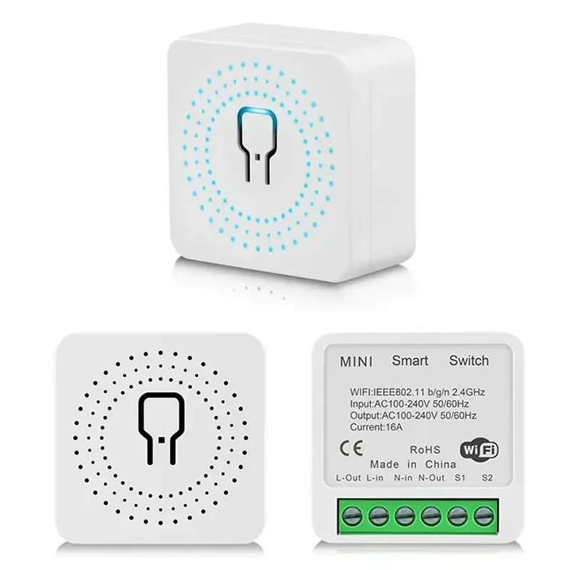 16A Tuya WiFi Smart Switch 2-w - Smart Home Energy recension och pris