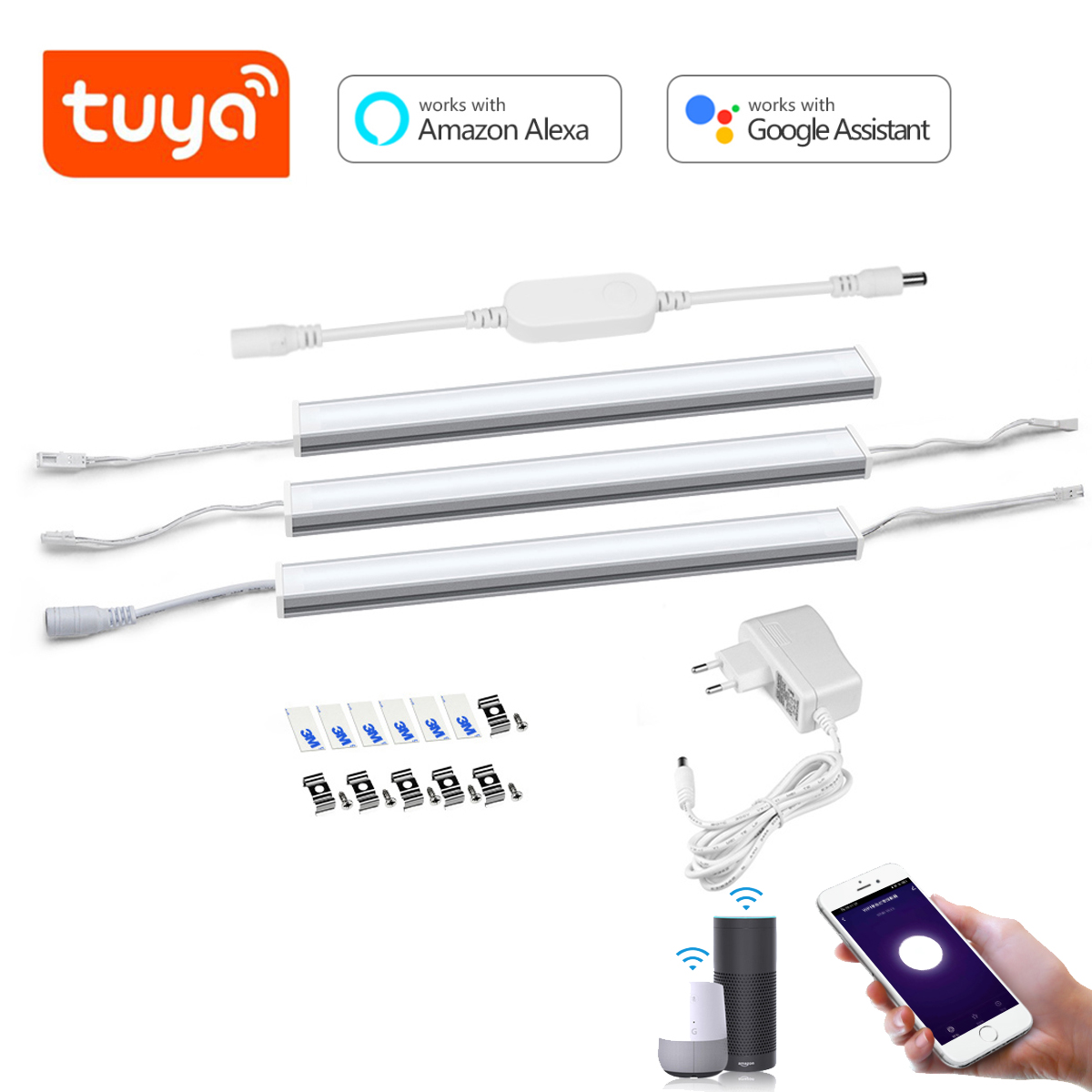 Smart Tuya Wifi Aluminum Bar L - Alexa Compatible Bulb recension och pris