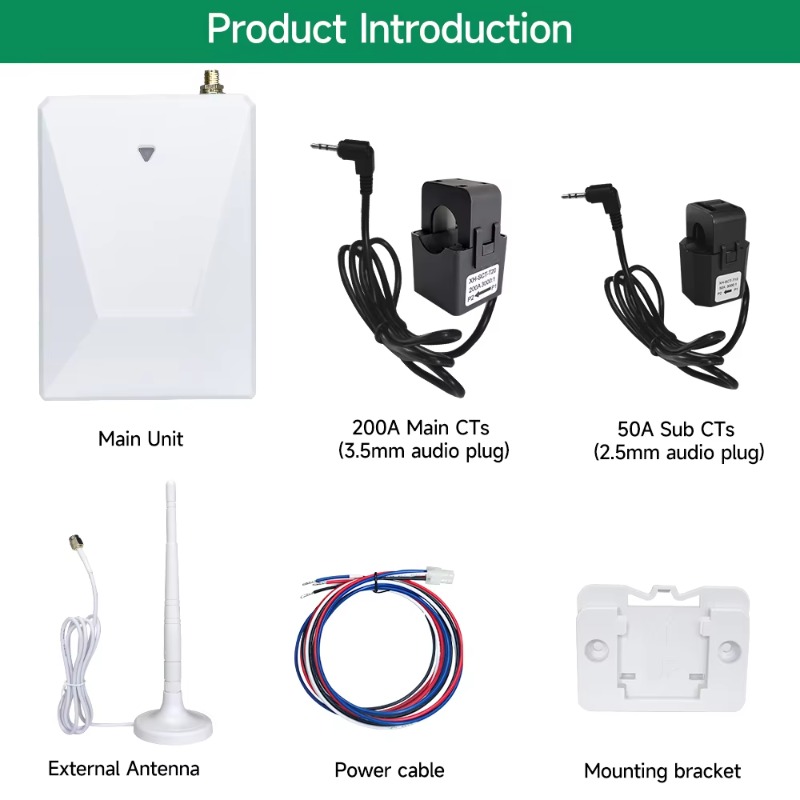 2025 Energy Monitor Solar Ener - Smart Home Energy recension och pris