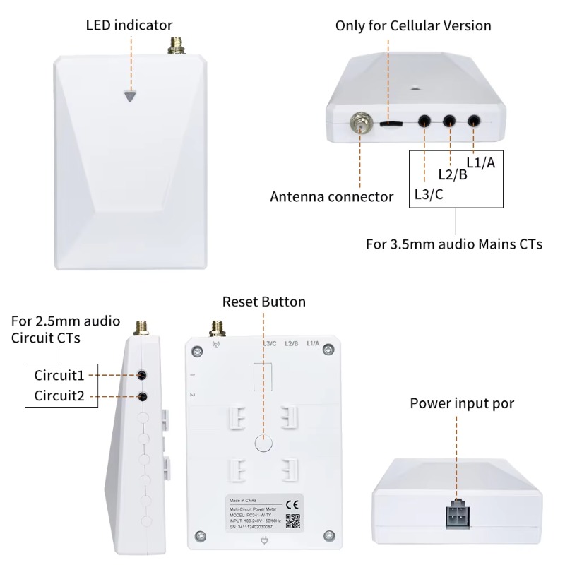 2025 Energy Monitor Solar Ener - Smart Home Energy recension och pris
