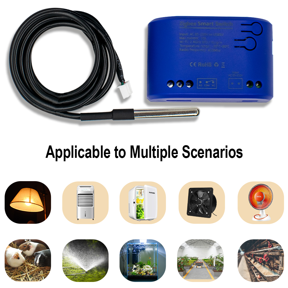 Zigbee Temperature Smart Switc - Smart Home Z Wave recension och pris