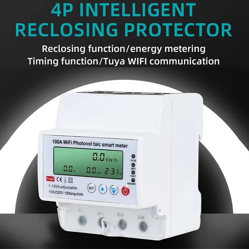 4P 1-100A WiFi Photovoltaic Sm - Smart Home Energy recension och pris