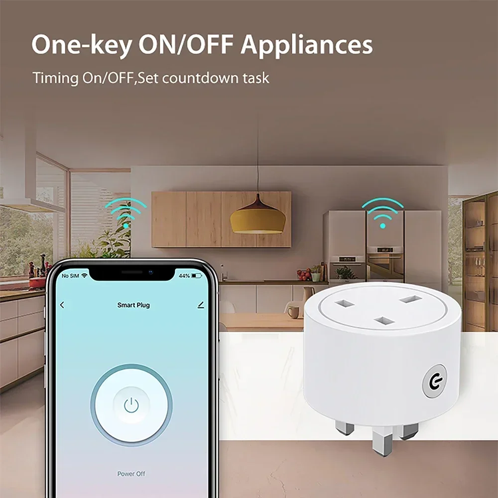 Zigbee Smart Plug 16A UK Socke - Smart Home Energy recension och pris