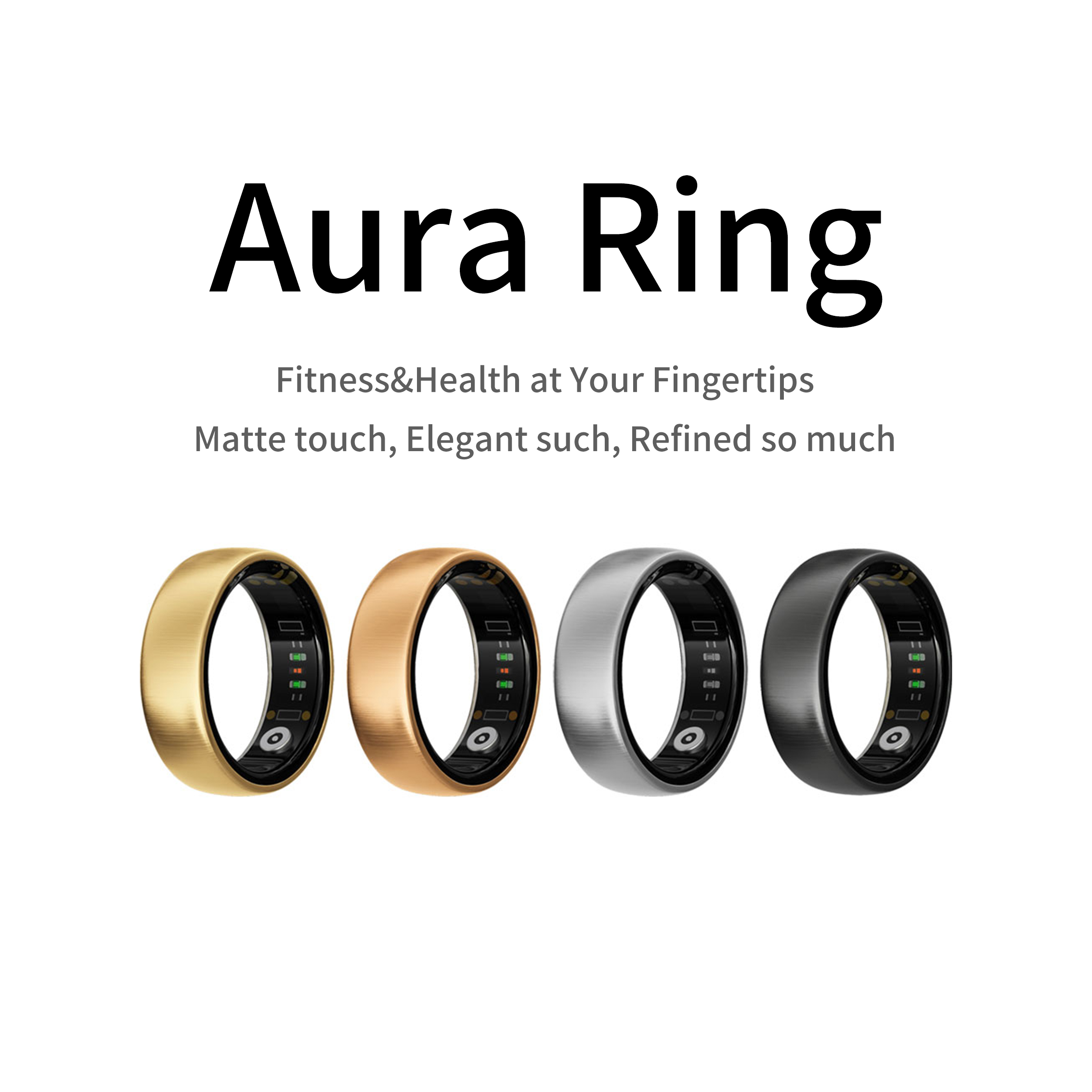 AURA Matt Smart Ring Fitness S - Smart Home Trainer recension och pris