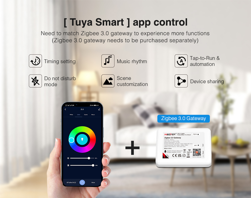 Miboxer 5 in 1 LED Controller  - Alexa Compatible Bulb recension och pris