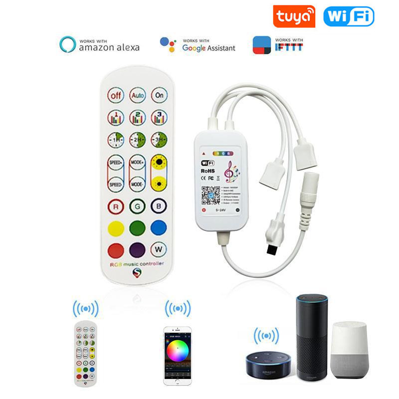 Tuya WiFi Smart LED Controller - Alexa Compatible Bulb recension och pris
