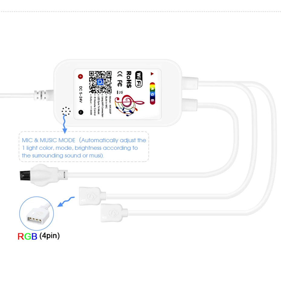 Tuya WiFi Smart LED Controller - Alexa Compatible Bulb recension och pris