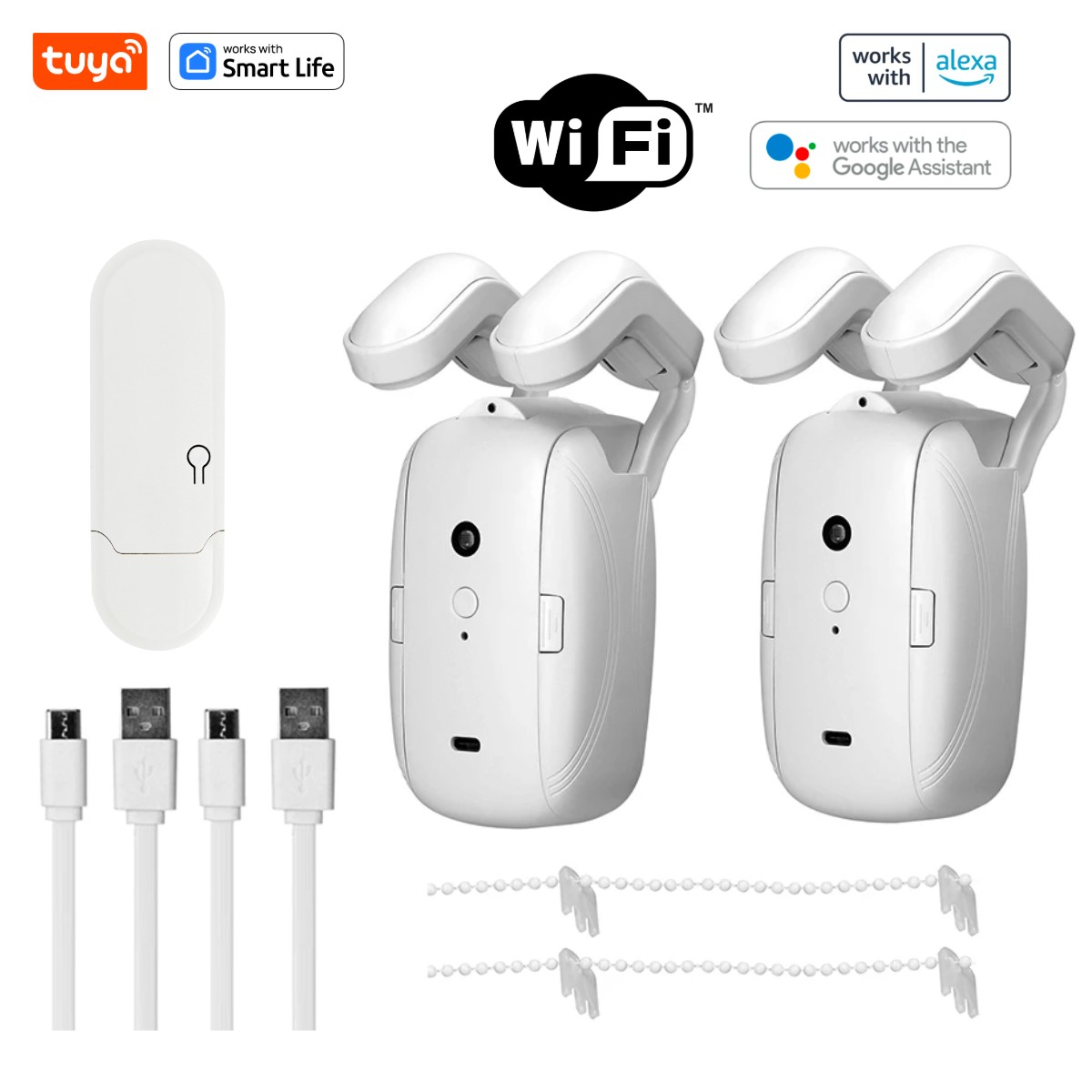 1/2PCS Tuya Smart WiFi Curtain - Smart Home Living recension och pris