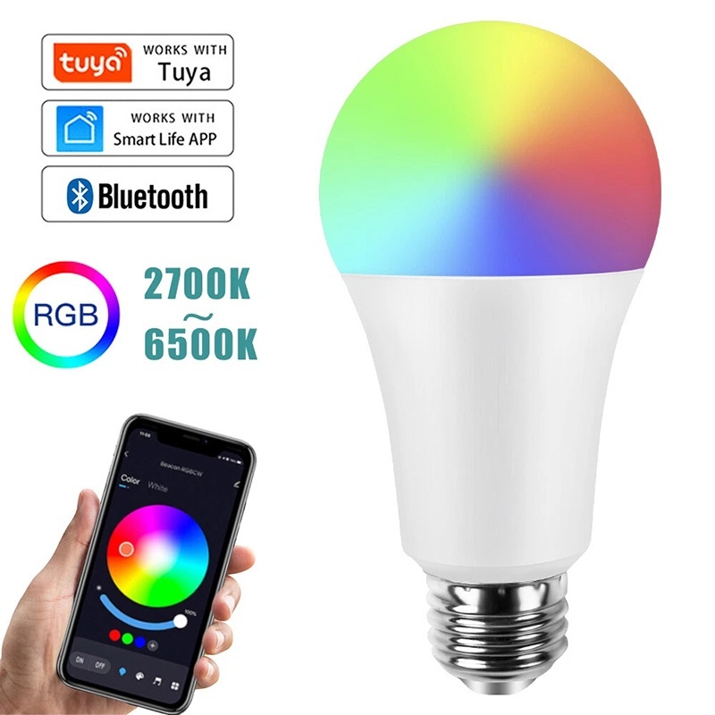 E27 WiFi Smart LED Bulb RGBCW  - Alexa Compatible Bulb recension och pris